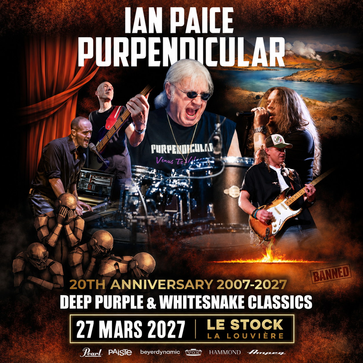 PERPENDICULAR WITH IAN PAICE (Deep Purple Drummer)