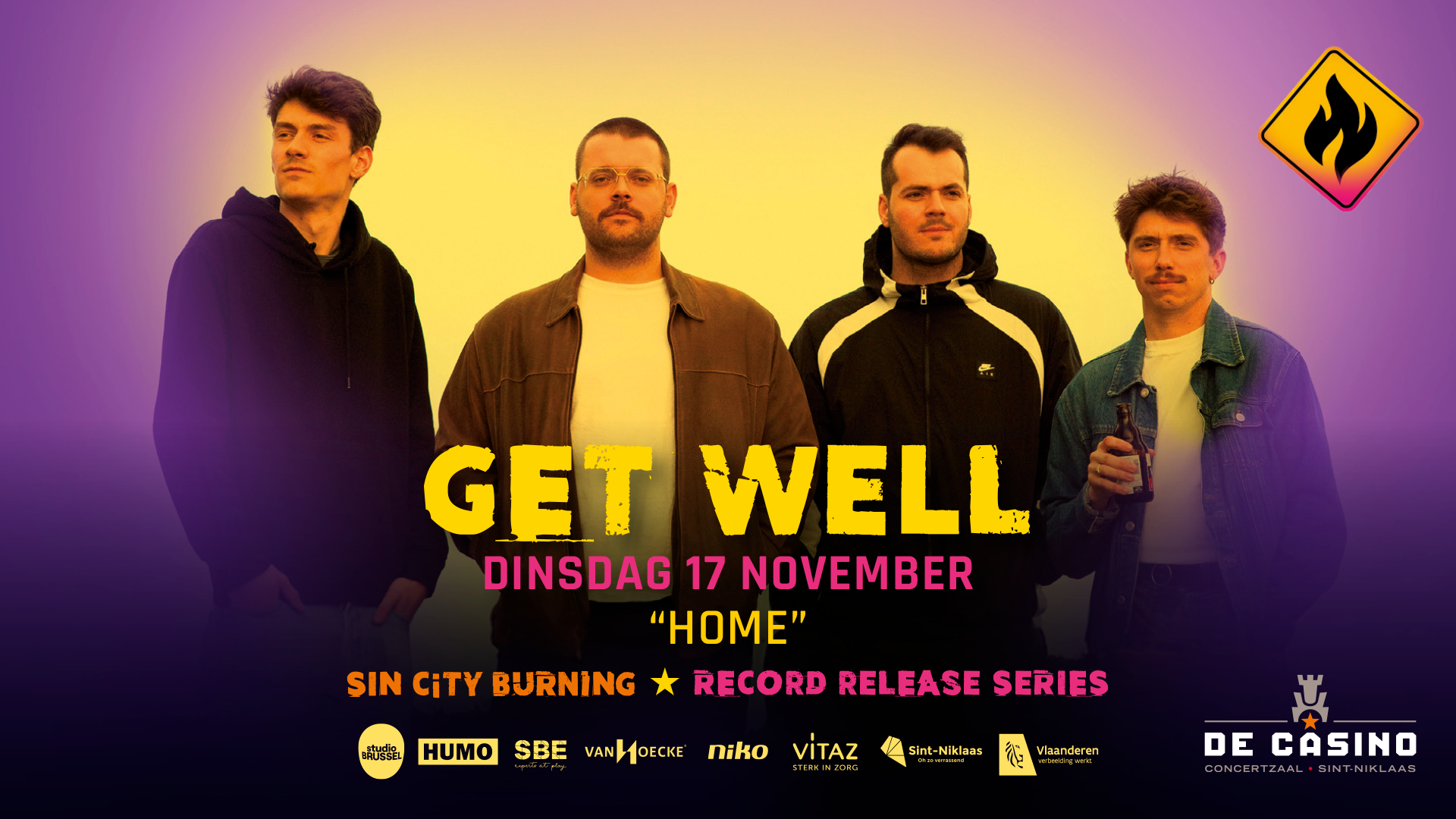 Sin City Burning / Get Well