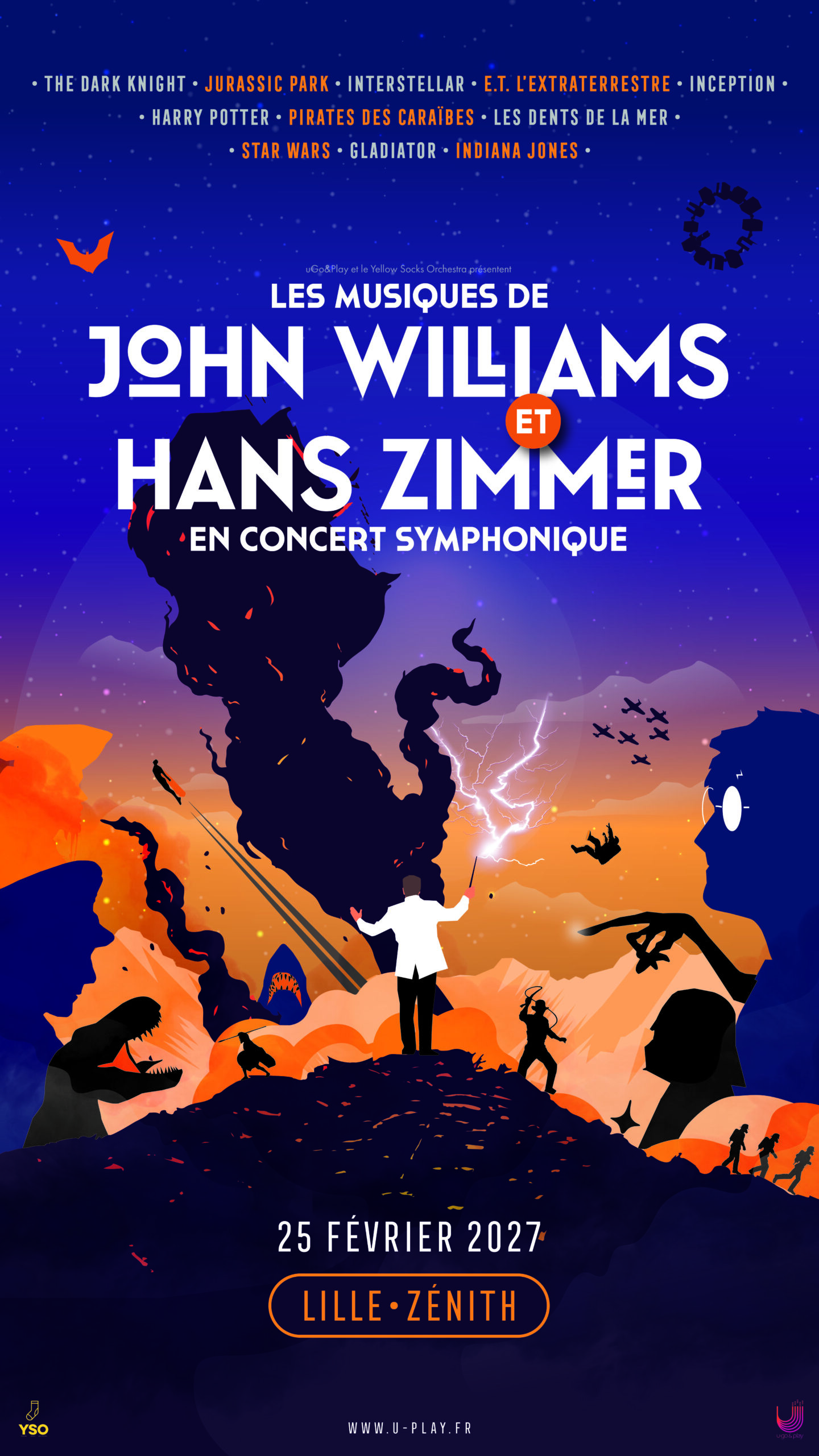 JOHN WILLIAMS ET HANS ZIMMER en concert symphonique