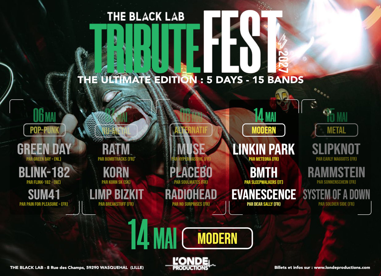 THE BLACK LAB TRIBUTE FEST – DAY 4 – MODERN