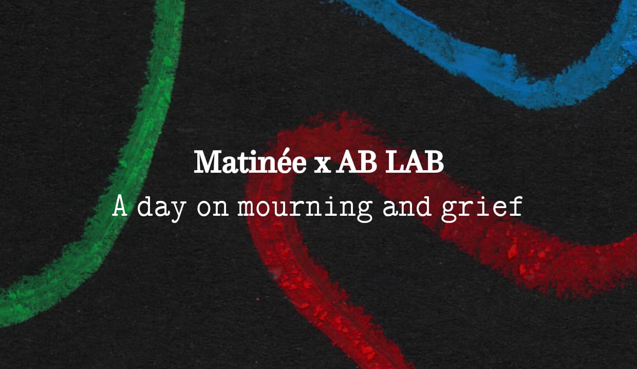 Matinée: A day on mourning & grief + Fenne Kuppens, 𝙼𝚒𝚕𝚊𝚍 𝙼𝚘𝚑𝚊𝚖𝚖𝚊𝚍𝚒