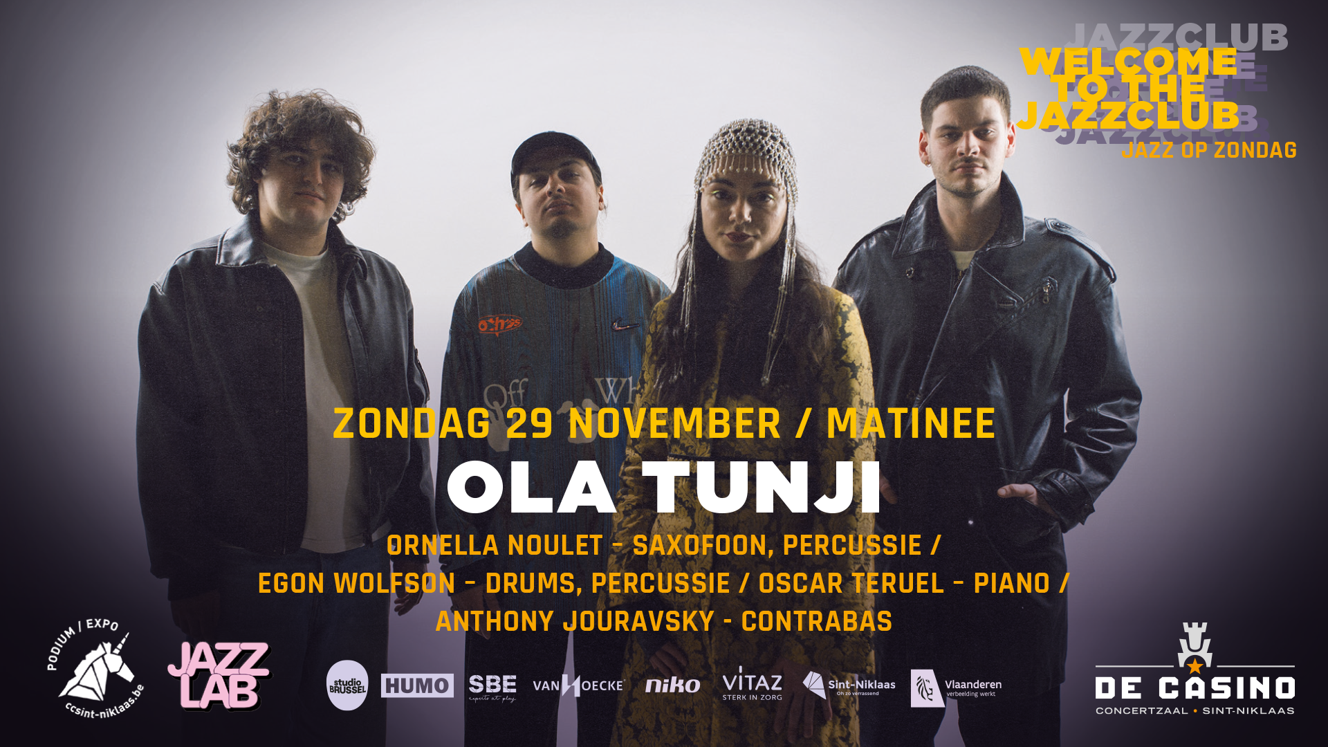 Welcome to the Jazzclub / Ola Tunji