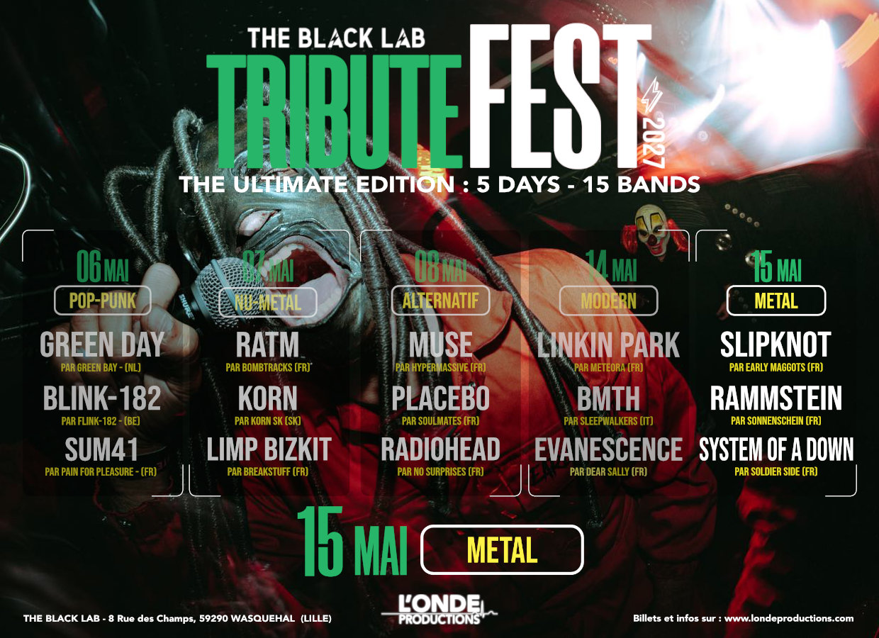 THE BLACK LAB TRIBUTE FEST – DAY 5 – METAL
