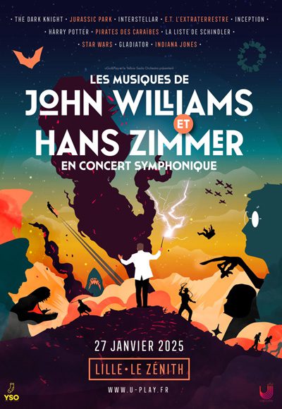 Les musiques de John Williams & Hans Zimmer en concert symphonique