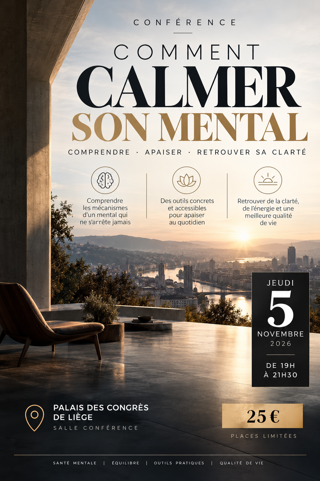 Conférence - Comment calmer son mental ?