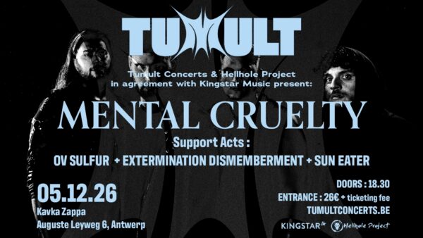 Mental Cruelty + Ov Sulfur + Extermination Dismemberment + Sun Eater