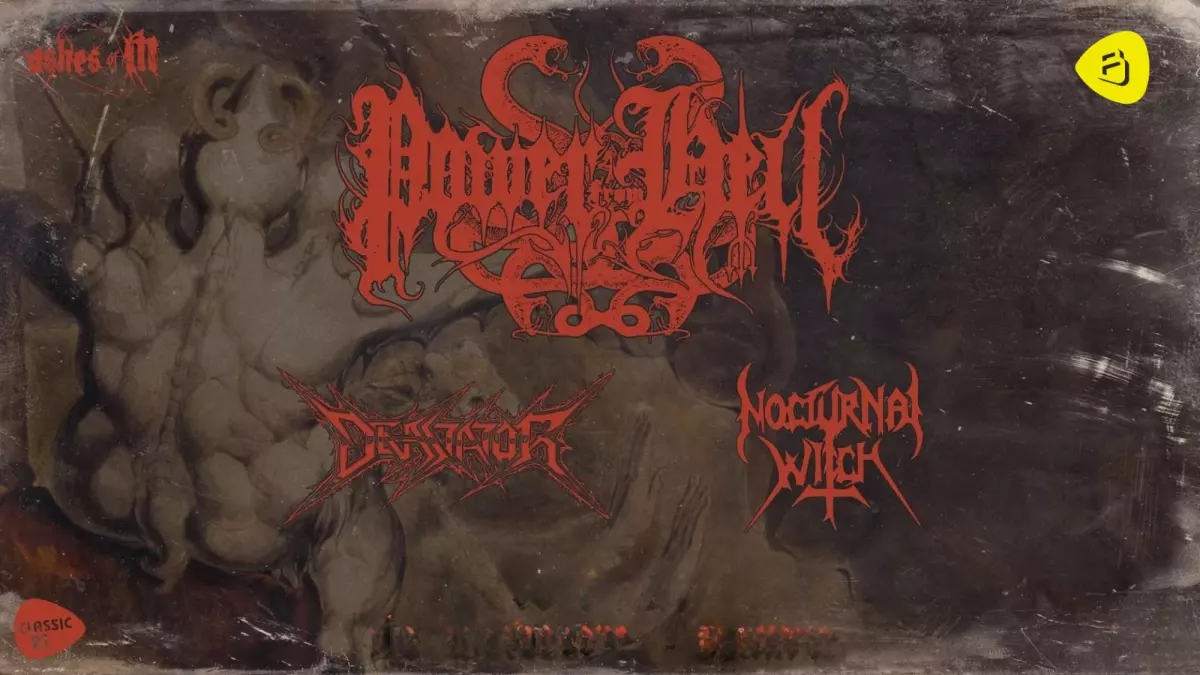 ASHES OF M. - Power from hell, DEVASTATOR, NOCTURNAL WITCH