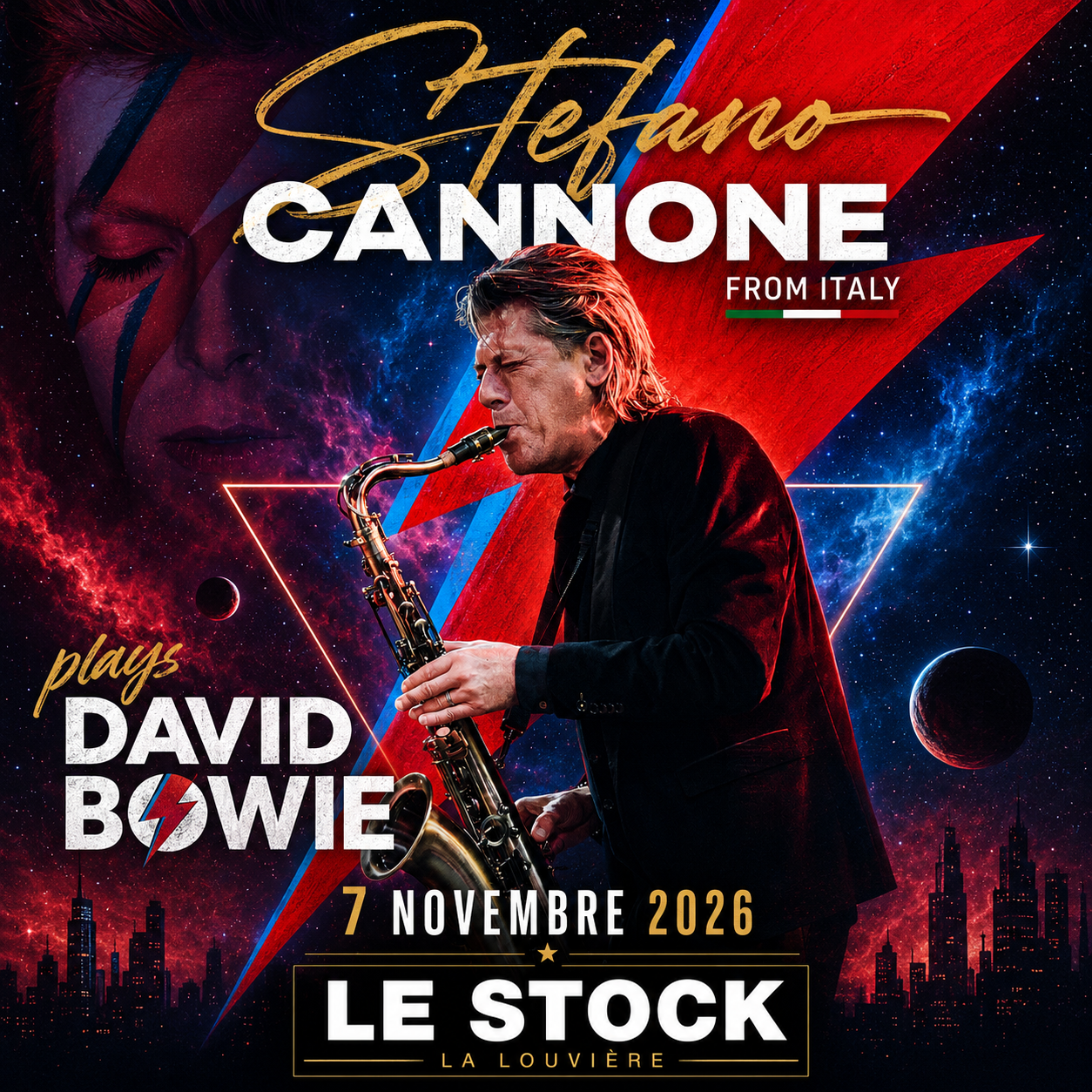 Stefano Cannone Plays David Bowie