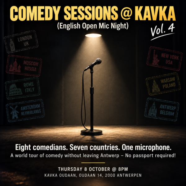 Comedy Sessions @ Kavka (English Open-Mic Night)
