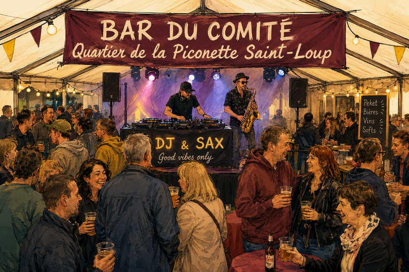 DJ Vince et Saxophoniste