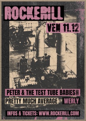 Peter & The Test Tube Babies + Pretty Much Average + Werly