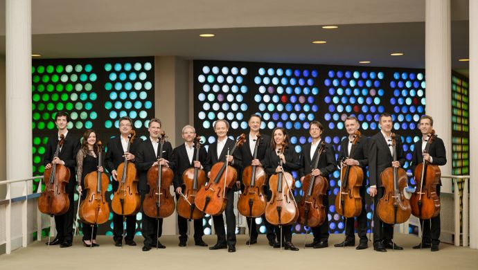 Les 12 violoncellistes de l’Orchestre philharmonique de Berlin