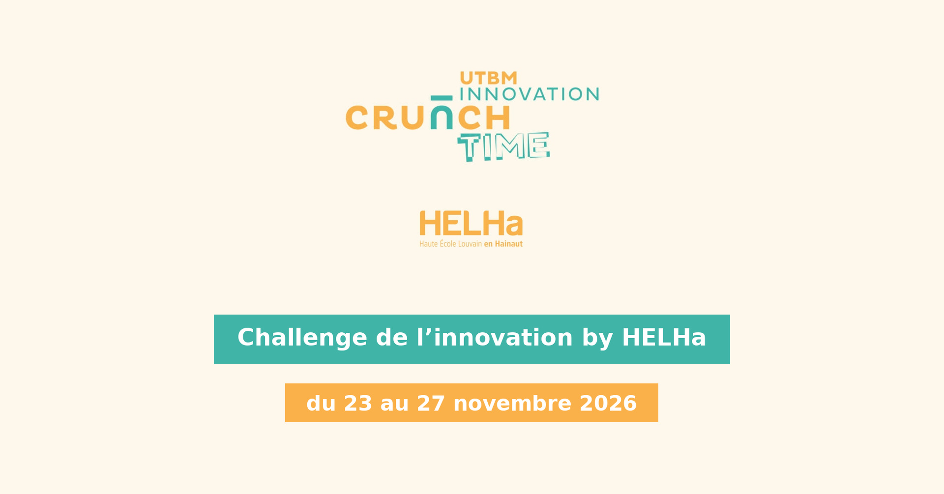 Crunch Time by HELHa